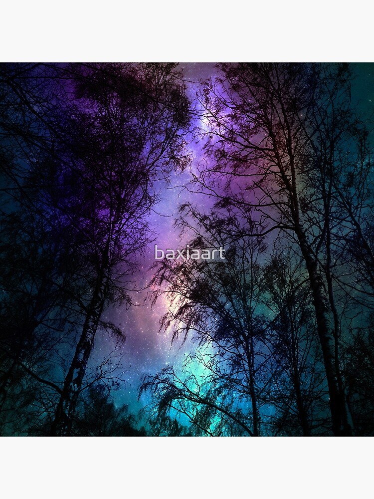 Night sky 1 by baxiaart