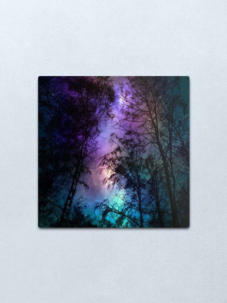Alternate view of Night sky 1 Metal Print