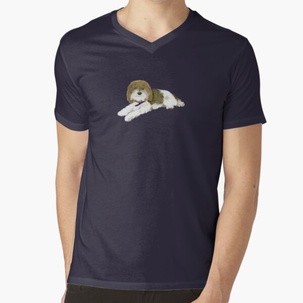 Wonder Dog "Blossom" V-Neck T-Shirt