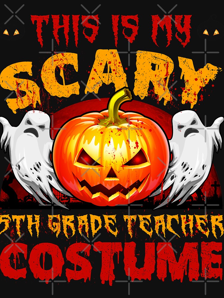 This Is My Scary Teacher Costume Halloween T-Shirt