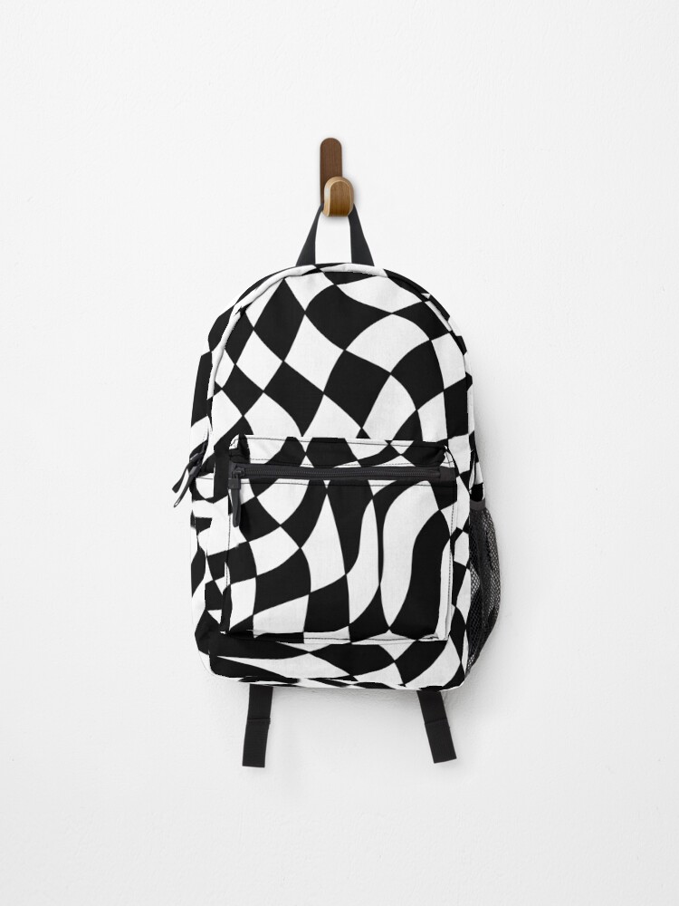 Thumbnail 1 of 3, Backpack, Wild Checkerboard #3 designed and sold by Texterns.