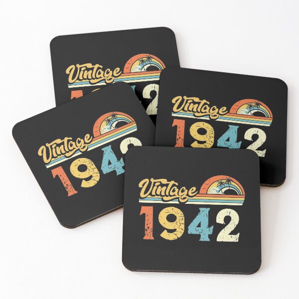 Item preview, Vintage Born in 1942 79th Birthday Gift for Men Women designed and sold by VibesTraining.