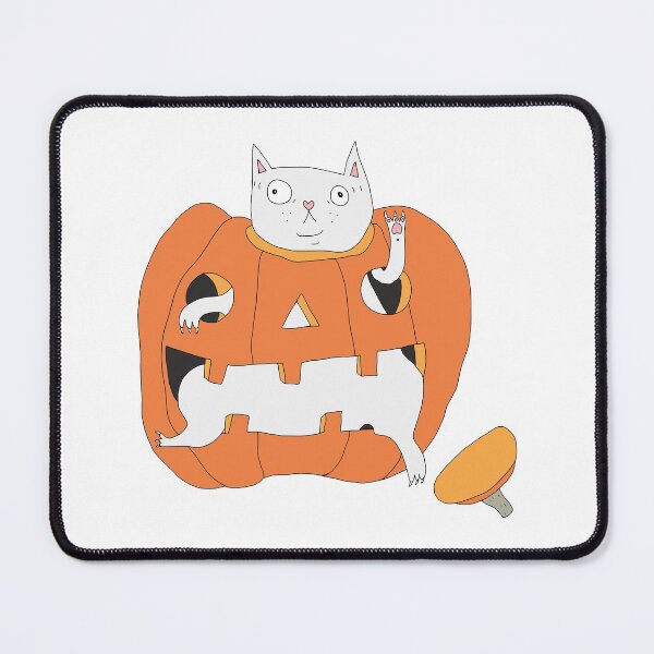 Item preview, Pumpkin trapped cat designed and sold by wearelefties.