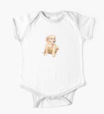 Golden Puppy One Piece - Short Sleeve