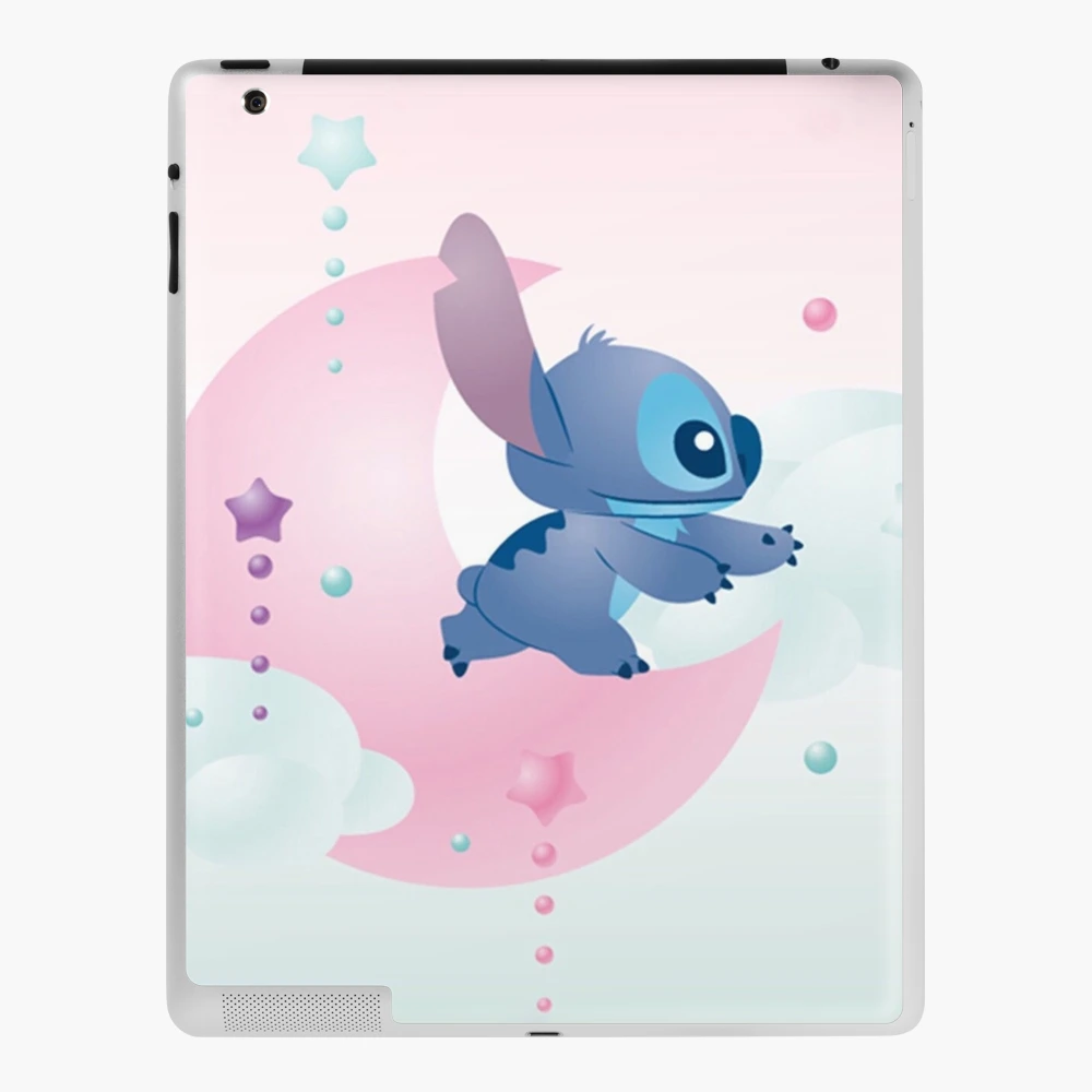 Lilo and Stitch digital paper, Angel, Watercolor, Heart, Love, Background  iPad Case & Skin for Sale by rickmadala
