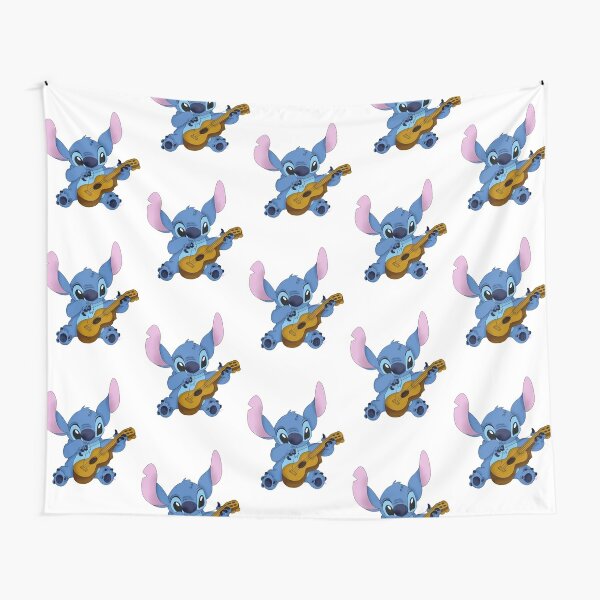 Stitch Ohana Lilo And Stitch Tapestry sold by Kellina Standardized, SKU  24492509