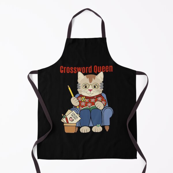 Item preview, Crossword Queen Cute Cat Word Puzzle Game  designed and sold by douglashold.