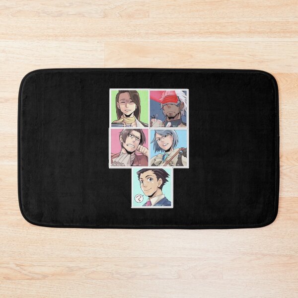 Item preview, Ace attorney characters active designed and sold by BabcockSheena.