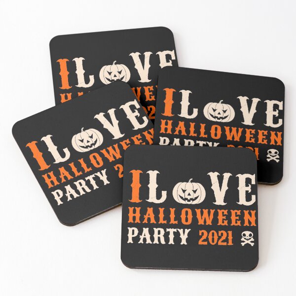 Item preview, i love halloween party 2021 designed and sold by uranus1store.