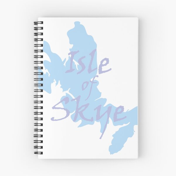 Artikelvorschau, Isle of Skye Karte mit Text entworfen und verkauft von skyetshirts.