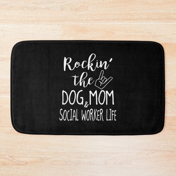 Item preview, rockin the dog and mom social worker life hip hop| Perfect Gift|hip hop designed and sold by patnalila.
