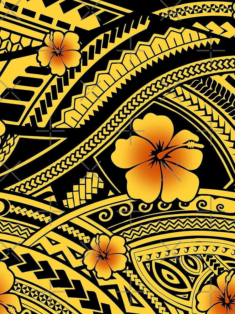 Print Polynesian Pattern Designs | Graphic T-Shirt