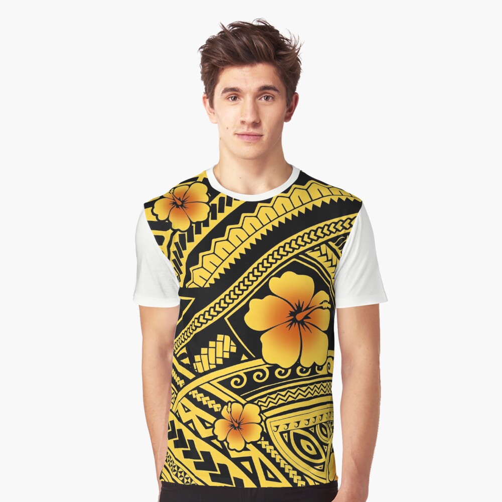 Print Polynesian Pattern Designs | Graphic T-Shirt