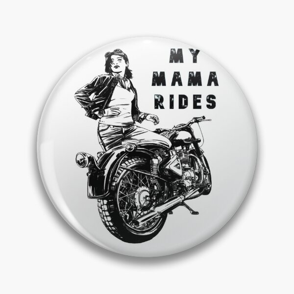 Item preview, My Mama Rides, about the woman in your life that rides a hog! designed and sold by KathteeDesign.