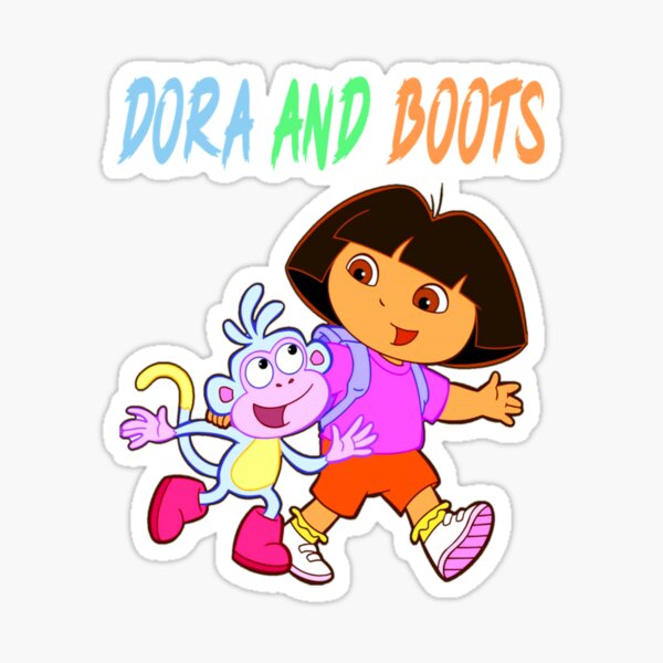 Cartoon Dora Stickers for Sale | Redbubble Cartoon Dora Stickers for Sale | Redbubble