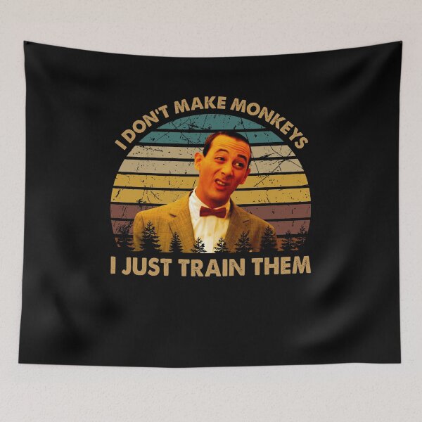 Item preview, Retro Pee-wee's Big Adventure Films - I Don't Make Monkeys designed and sold by MarkAnna3.