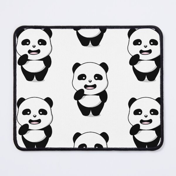 Item preview, Kawaii panda standing upright funny drawing designed and sold by t335.
