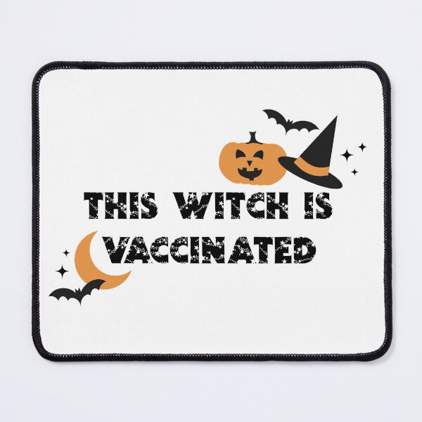 Item preview, This Witch is Vaccinated designed and sold by cafelab.