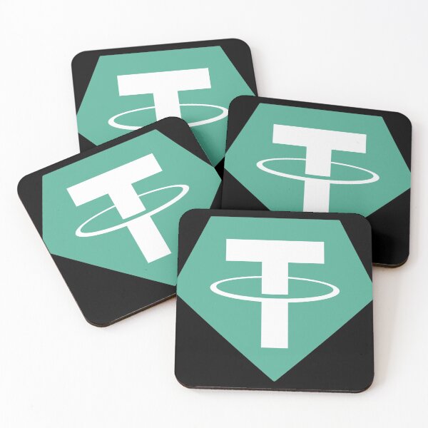 Item preview, USDT logo T shirt designed and sold by ImRotem.