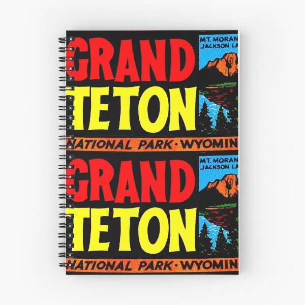 Item preview, Grand Teton National Park Vintage Travel Decal designed and sold by hilda74.