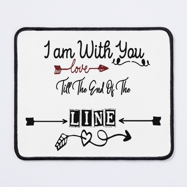 Item preview, Me With You Till The End Simple Gift Design 2021 designed and sold by Designseller1.