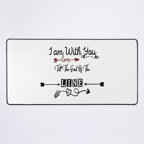 Item preview, Me With You Till The End Simple Gift Design 2021 designed and sold by Designseller1.