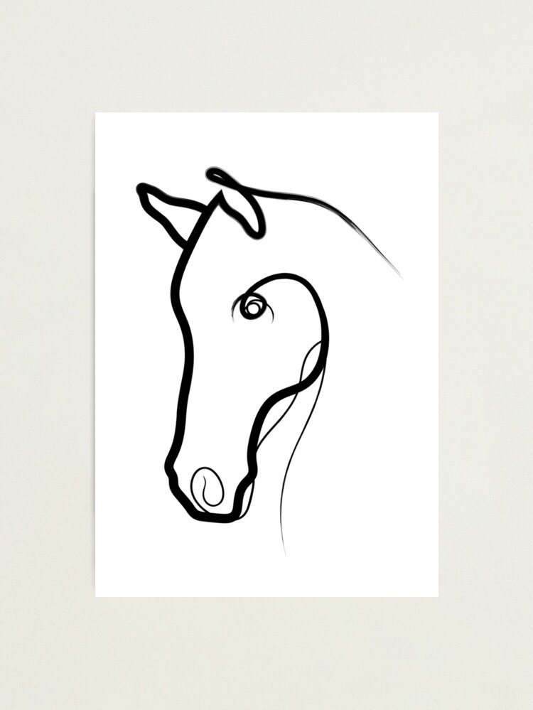 How to Draw a Horse Head - DrawingNow