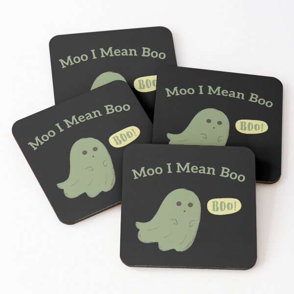 Item preview, Moo I Mean Boo designed and sold by RH-Store.