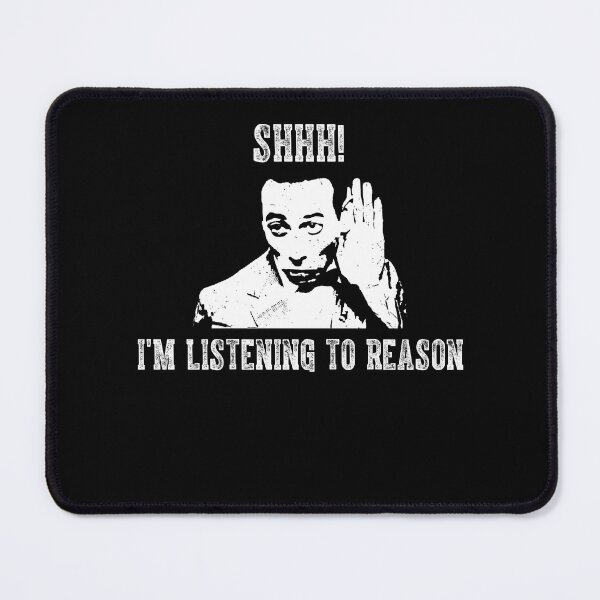 Item preview, Shhh! I'm Listening To Reason designed and sold by MarkAnna3.