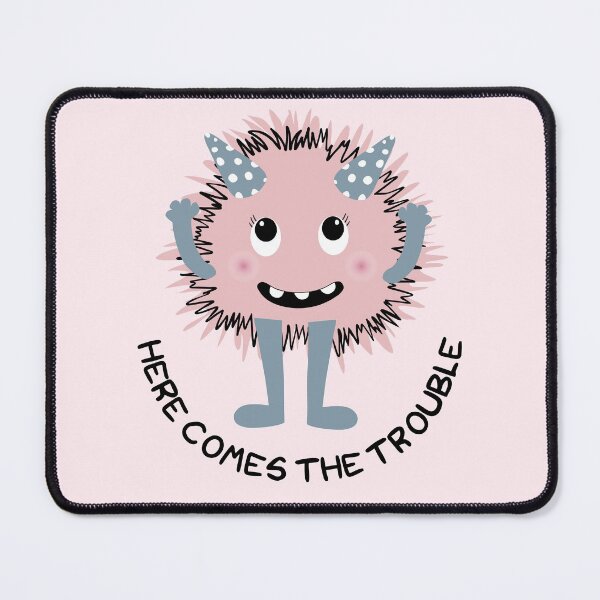 Item preview, Here comes the trouble monster character designed and sold by Arch4Design.
