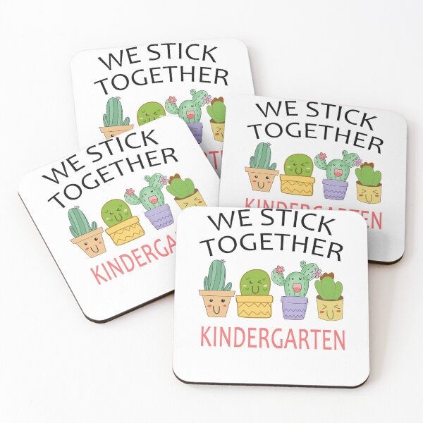 Item preview, We Stick Together Kindergarten designed and sold by AhmedKurz.