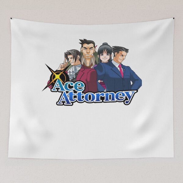 Item preview, Ace Attorney logo designed and sold by BabcockSheena.