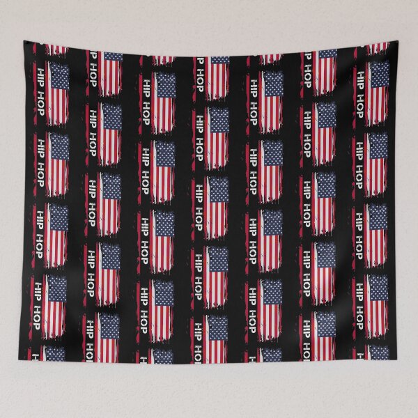 Item preview, Hip Hop Patriotic USA Flag  | Perfect Gift|hip hop designed and sold by patnalila.
