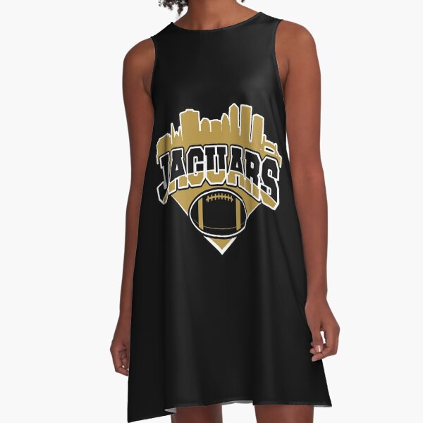 Jags Jacksonville Jaguars Reworked Jersey Dress