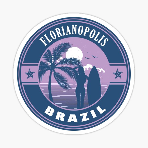 Artikel-Vorschau von Florianopolis Brasilien Sommer Surf Design, designt und verkauft von CynthiaGraphics.