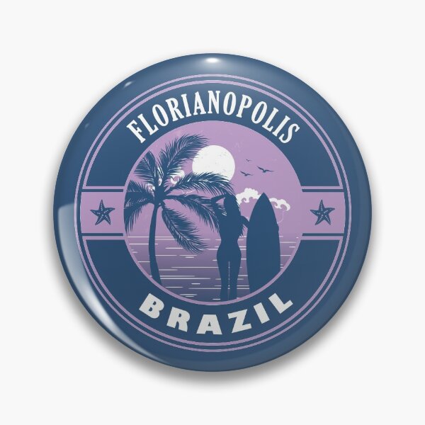 Item preview, Florianopolis Brazil Summer Surf Design designed and sold by CynthiaGraphics.