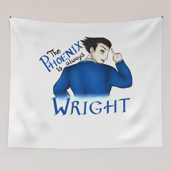 Item preview, Phoenix wright blue designed and sold by BabcockSheena.