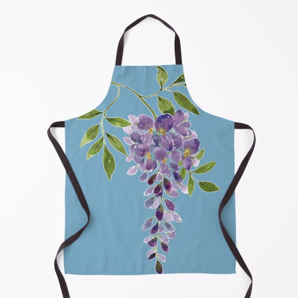 Item preview, Wisteria purple flowers dark version designed and sold by PetitMartin.