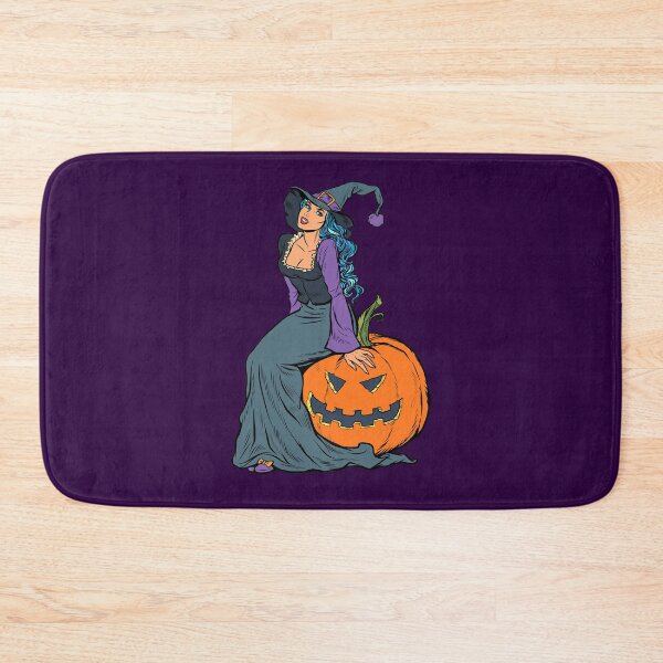 Item preview, Halloween Witch On A Pumpkin designed and sold by HighEndLowCost.