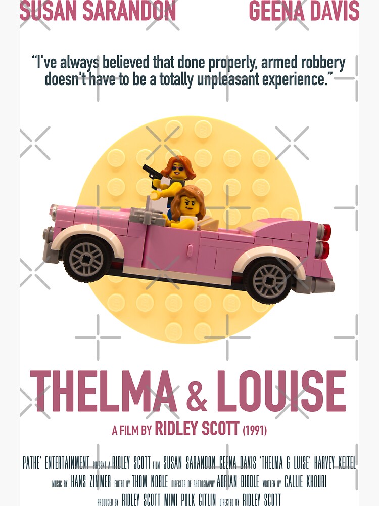 Thelma and Louise FRIDGE MAGNET movie poster