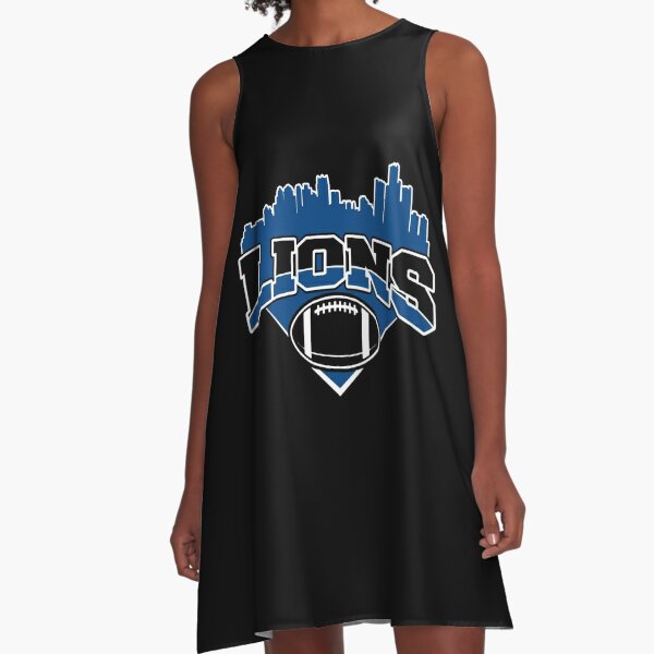 Detroit lions 2025 jersey dress