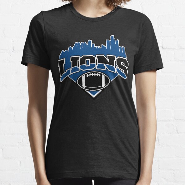 1957 Detroit Lions World Champions Art T-Shirt by Row One Brand - Pixels