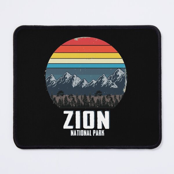 Item preview, Zion National Park Vintage Sunset Travel/Camping T Shirt designed and sold by quangduongutc.