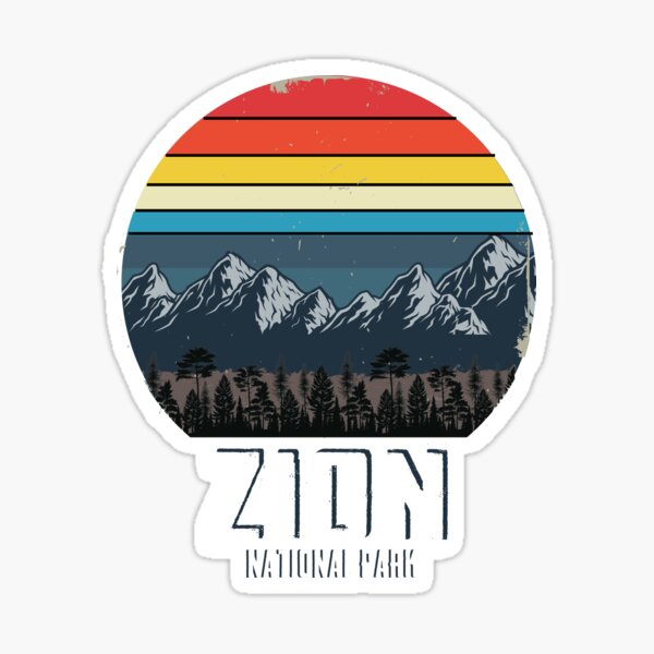 Vista previa del artículo con la obra «Camiseta Vintage Sunset Travel / Camping del Parque Nacional Zion», diseñado y vendido por quangduongutc.
