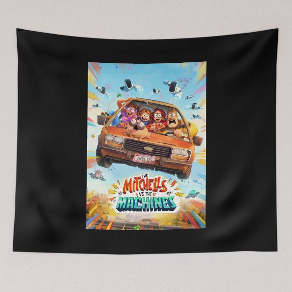 Item preview, Funny Gift The Mitchells Boy  The Machines Retro Wave designed and sold by JaydonBednar.