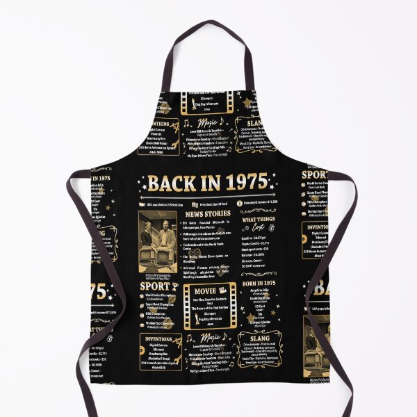 Item preview, Birthday Anniversary Back in 1975 46 years 46th designed and sold by ltllima.