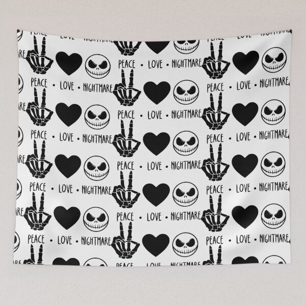 Item preview, Halloween Peace, Love, Nightmare designed and sold by wshStudio.