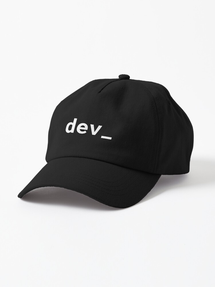Thumbnail 1 of 7, Cap, dev_ designed and sold by developer-gifts.