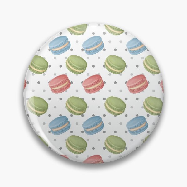 Item preview, Macarons and polka dot pattern designed and sold by FunnyChameleon.