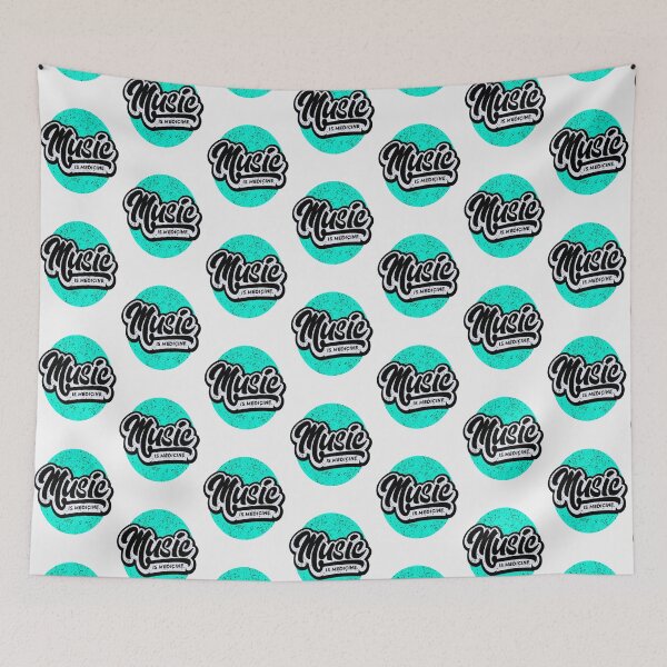 Item preview, ☯ Music Is Medicine ☯ - funny| Perfect Gift|hip hop designed and sold by patnalila.